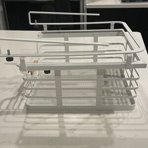 Under Cupboard Wire Basket Storage